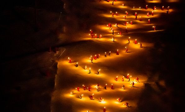 Descente aux flambeaux